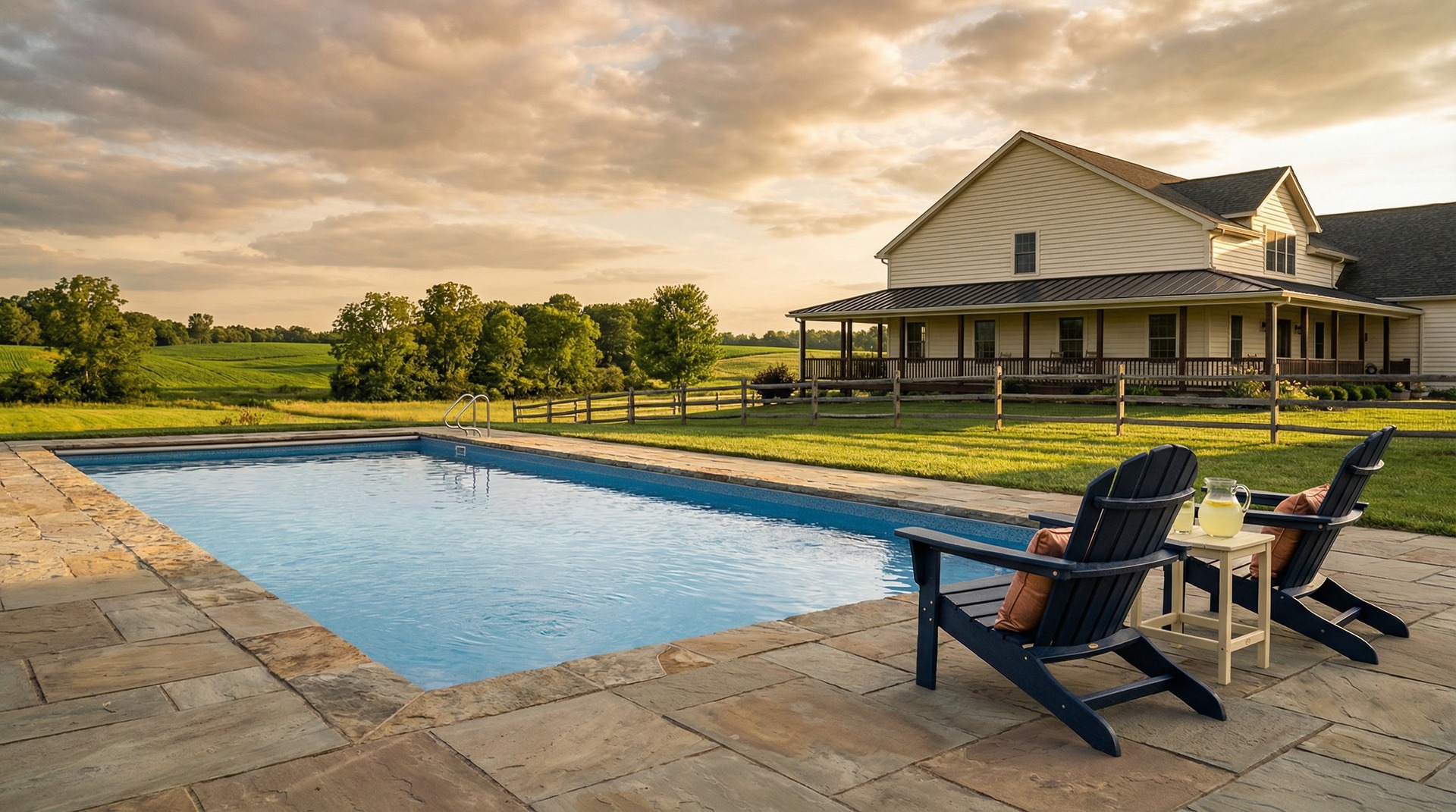 Pool installation in Circleville, Ohio