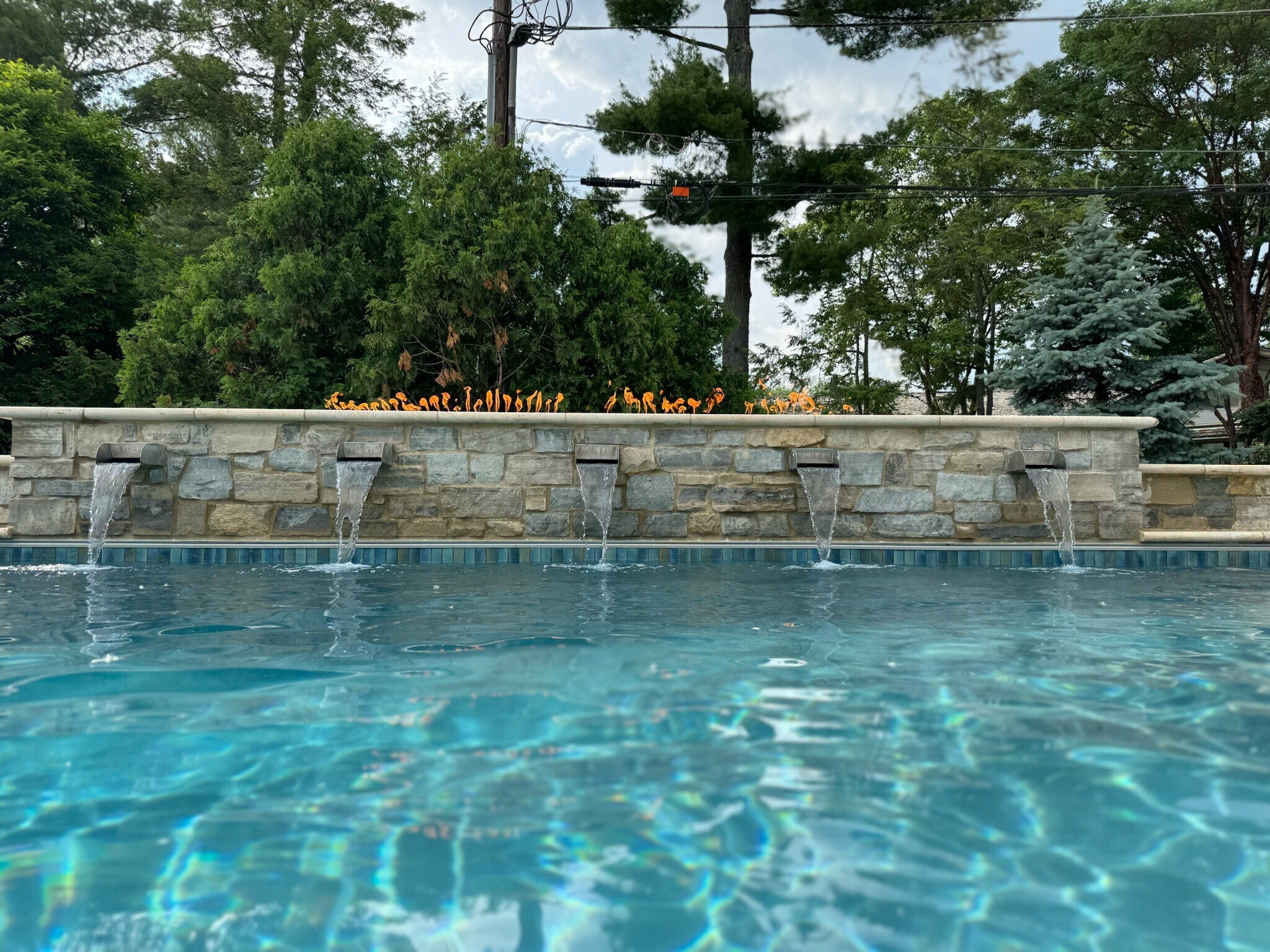 Completed pool project