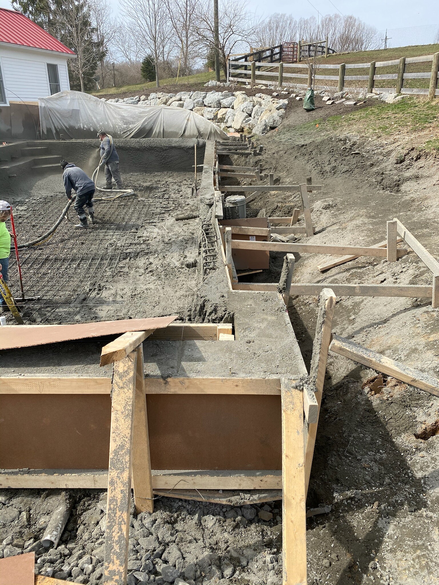 Inception Pools project showcase