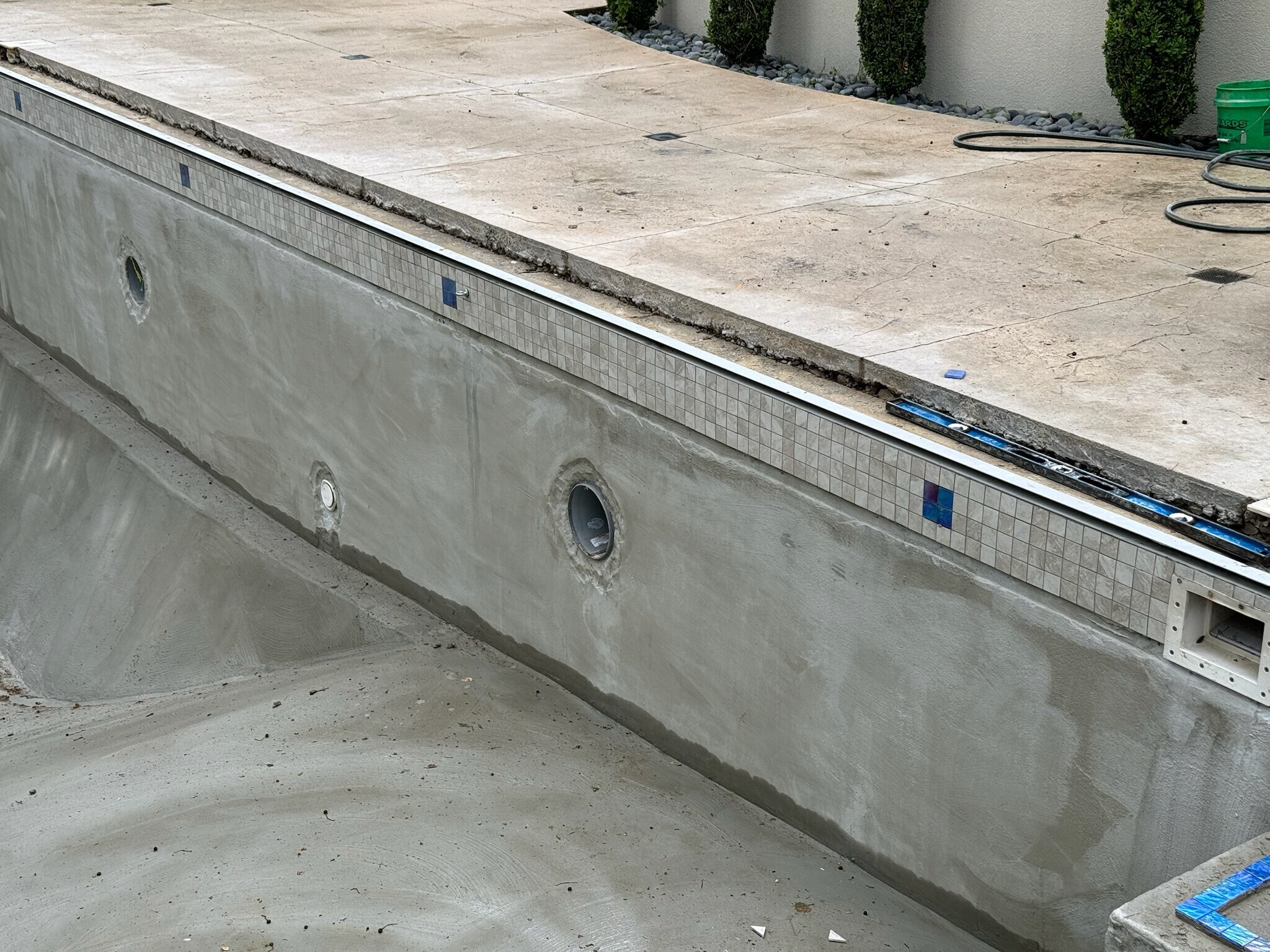 Inground pool project